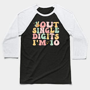 Girl 10th Birthday Gift Baseball T-Shirt